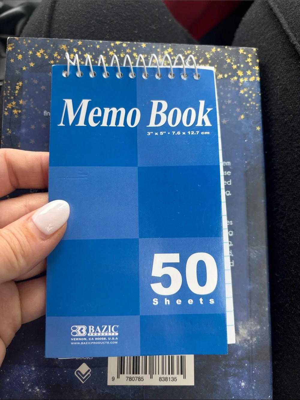 Dream Journal Notebook with Blue Memo Book NWT